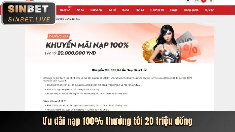 Khuyến mãi chào mừng Slot